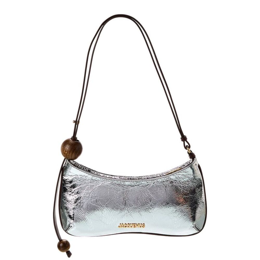 Jacquemus Le Bisou Perle Leather Shoulder Bag - Picture 2 of 5